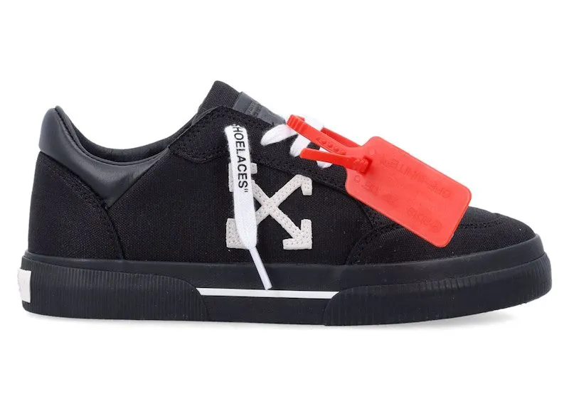 OFF-WHITE New Low Vulcanized Black White Canvas | OWIA288C99FAB0021001