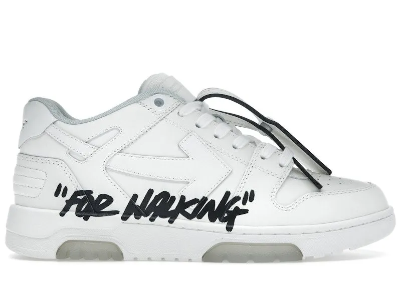 OFF-WHITE Out Of Office OOO Low Tops For Walking White | OMIA189C99LEA01A0110