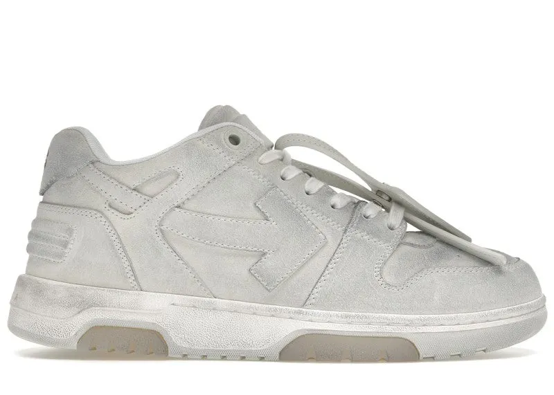 OFF-WHITE Out Of Office OOO Low Tops White Distressed | OMIA189S22LEA0080101