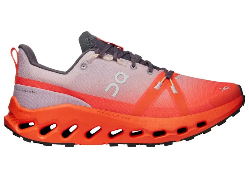 On Running Cloudsurfer Trail Waterproof Mauve Flame | 3WE10291906