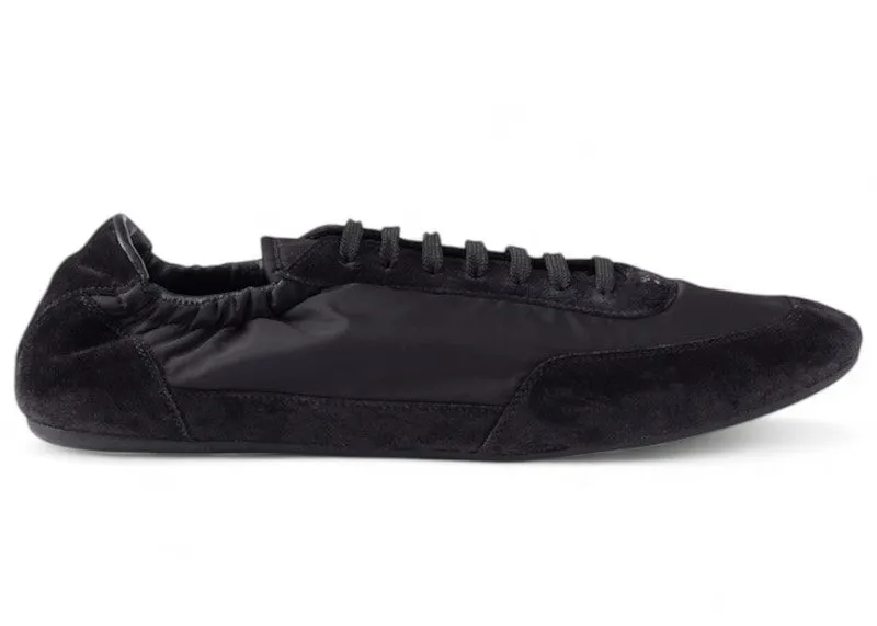 Prada Collapse Re-Nylon Sneakers Black Suede | 1E959N_D7C_F0002_F_005