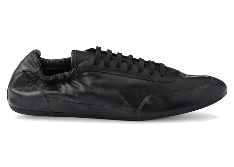 Prada Collapse Sneakers Leather Black | 2EG479_7V6_F0002_F_G001