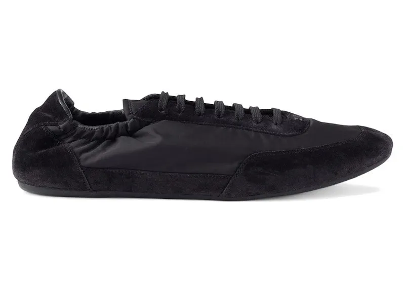 Prada Collapse Sneakers Re-Nylon Suede Elasticized Black | 2EG479_D7C_F0002_F_G001