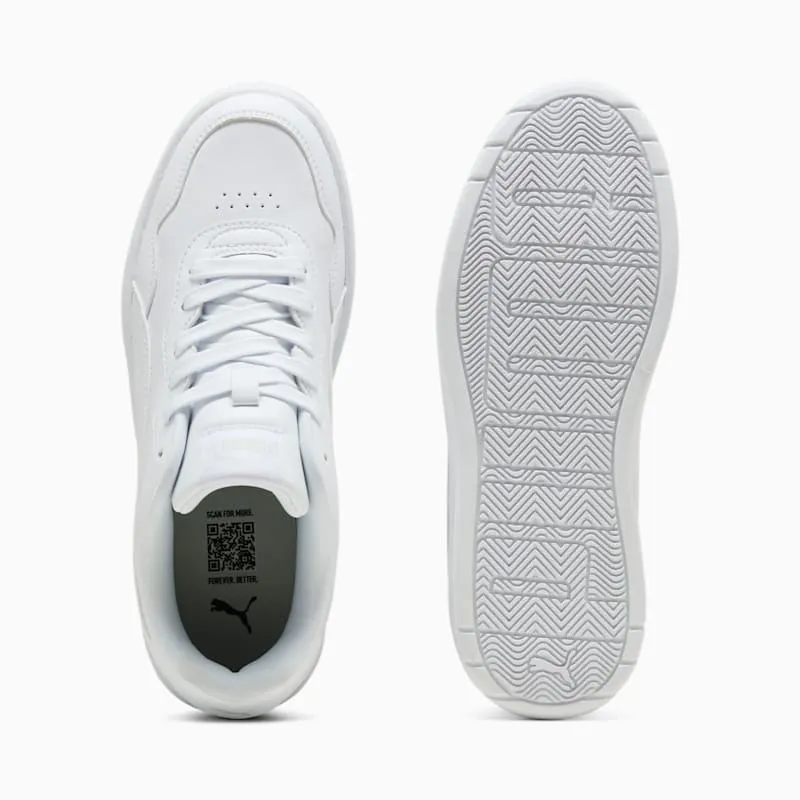 Puma Court Lally White “Puma White / Puma White” | 400368-01