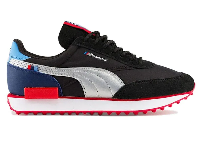 Puma Future Rider BMW Motorsport Black “Black / Silver / High Risk Red” | 306649-01