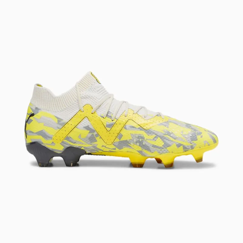 Puma Future Ultimate FG/AG Voltage Pack “Sedate Grey / Asphalt / Yellow Blaze” | 107355-04