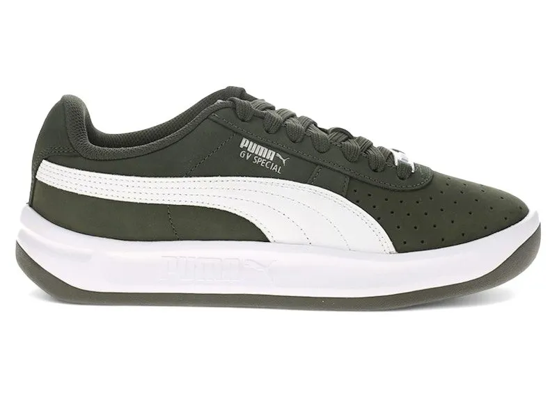 Puma GV Special Dark Olive “Dark Olive / White / Silver” | 401792-01