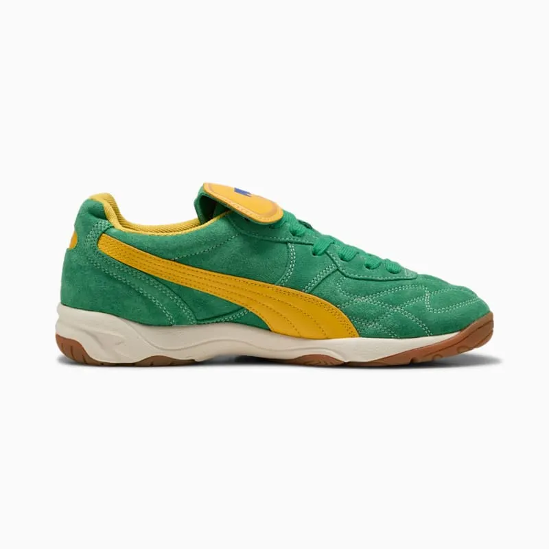 Puma King Indoor Archive Green Yellow Sizzle | 401684-02