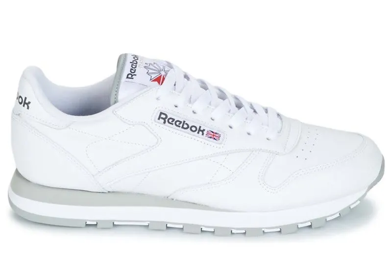 Reebok Classic Leather White Grey | 101