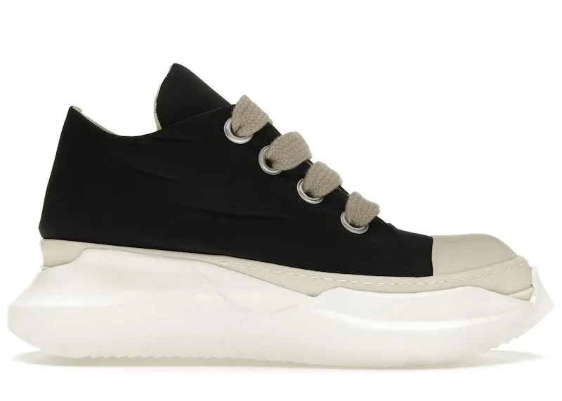 Rick Owens Porterville DRKSHDW Jumbo Laced Abstract Black Pearl “Black / Pearl / Milk” | DU02D2845MUPAW2-9811