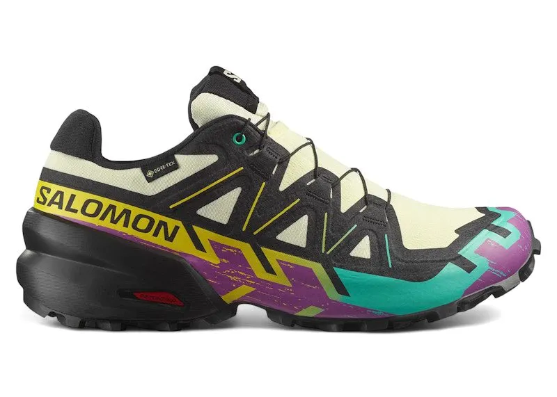 Salomon Speedcross 6 Gore-Tex Transparent Yellow Waterfall “Transparent Yellow / Black / Waterfall” | L47879800