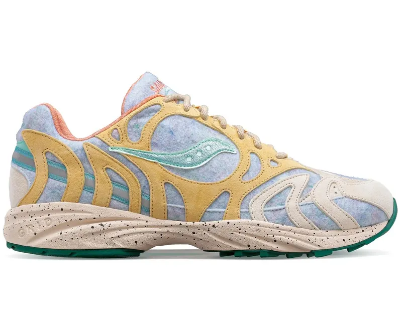 Saucony Grid Azura 2000 Felt Grey Multi | S70717-2