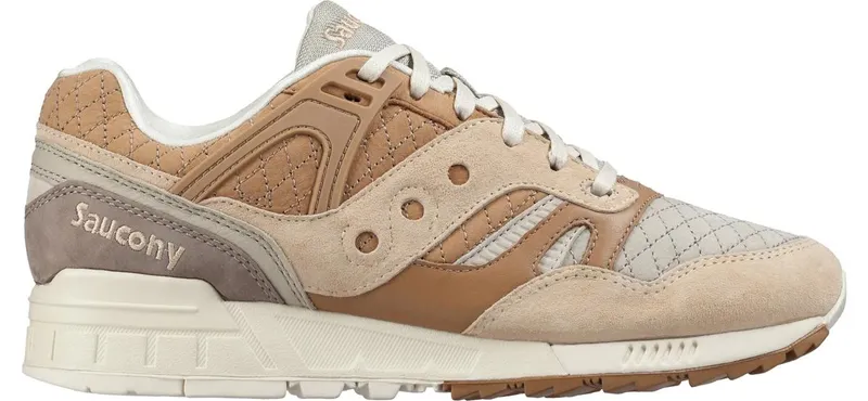 Saucony Grid SD Quilted Tan “Charcoal / Tan” | S70308-2