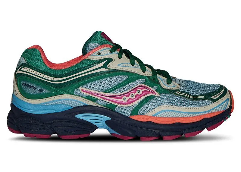 Saucony ProGrid Omni 9 Spruce Sterling Orange | S61037-3