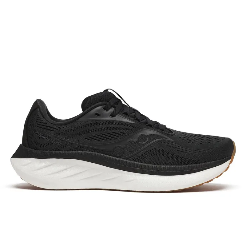 Saucony Ride 18 Black Gum | S11000-101