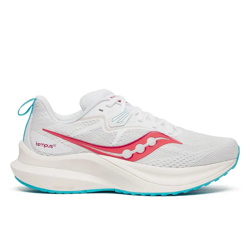 Saucony Tempus 2 White Cayenne | S10973-215