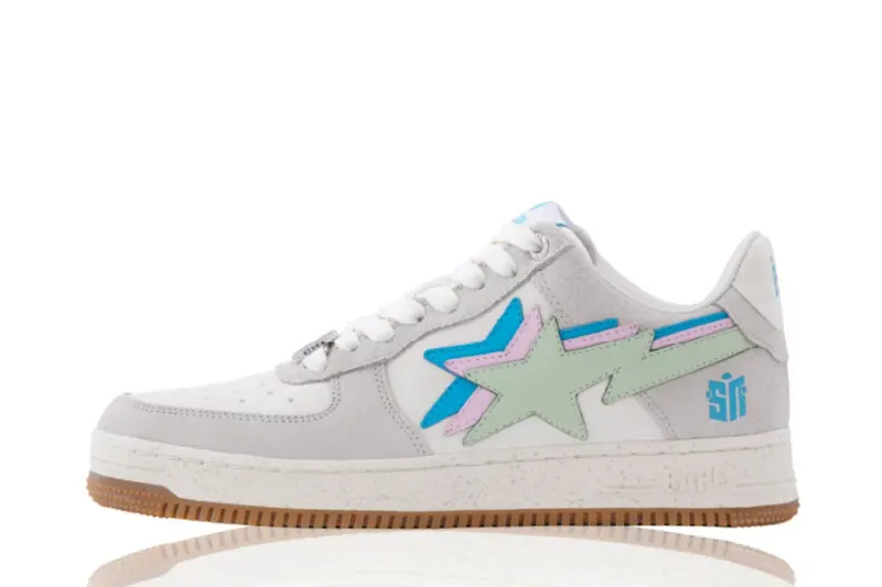 Sneaker News x A Bathing Ape Bapesta – Day – “Day” | 1J23191906CWHT