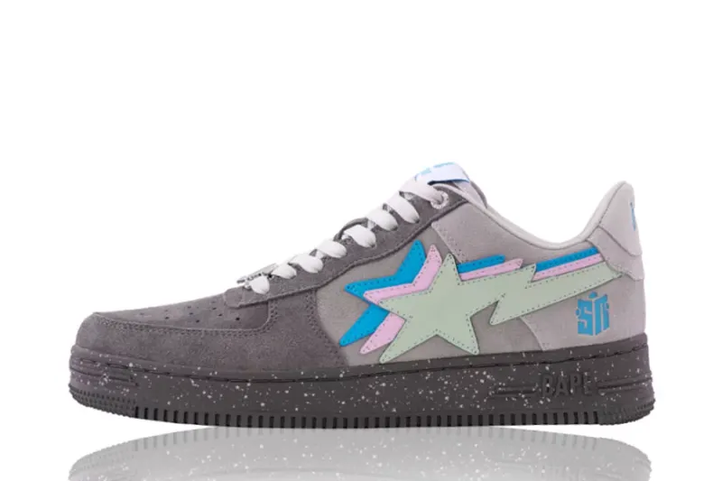 Sneaker News x A Bathing Ape Bapesta – Night – “Night” | 1J23191906CGRA