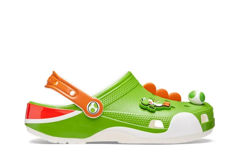 Super Mario Bros. x Crocs Classic Clog – Yoshi – “Yoshi” | 212136-90H