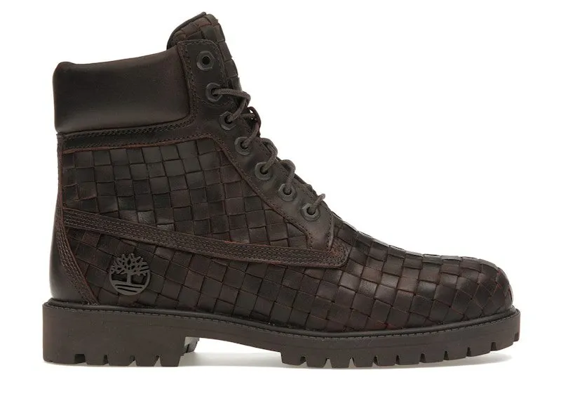 Timberland 6″ Premium Boot Woven Dark Brown | TB0A6FD6-W01
