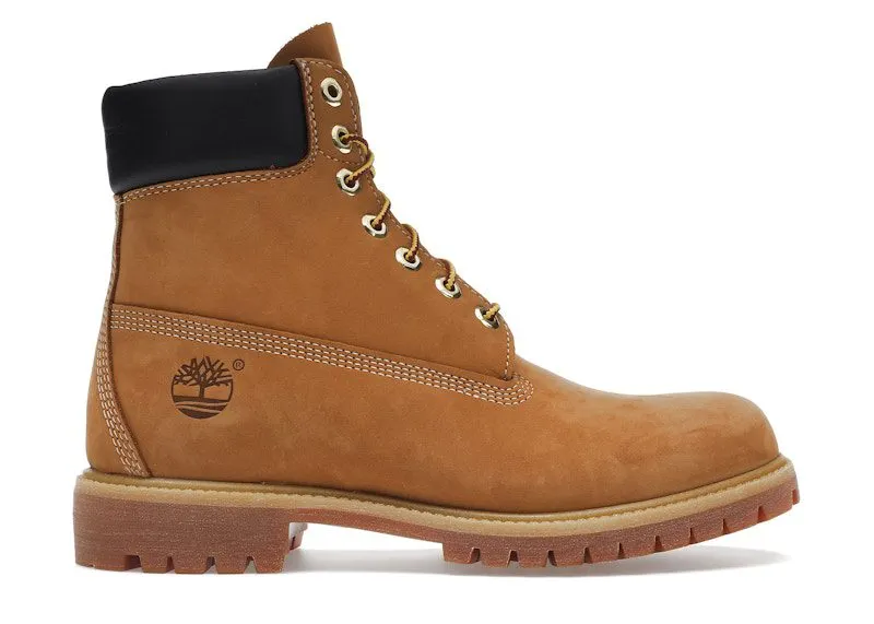 Timberland 6″ Premium Waterproof Boot Wheat “Wheat / Black” | TB010061-713