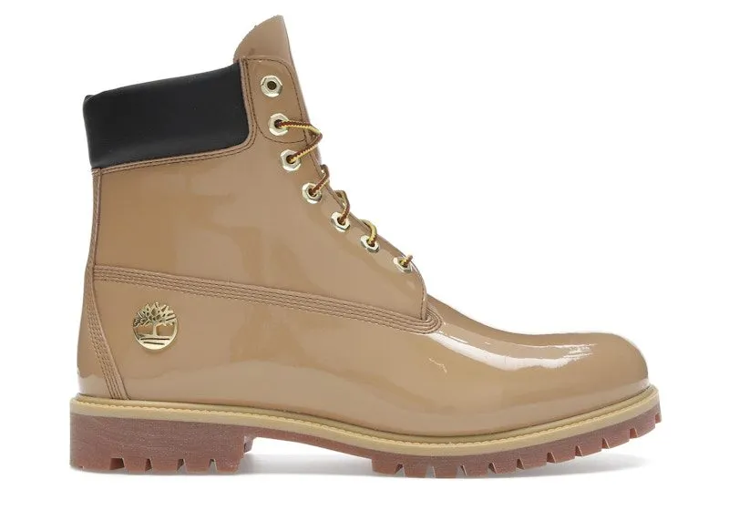 Timberland 6″ Premium Waterproof Patent Boots Finch Wheat | TB0A41MW-A3K