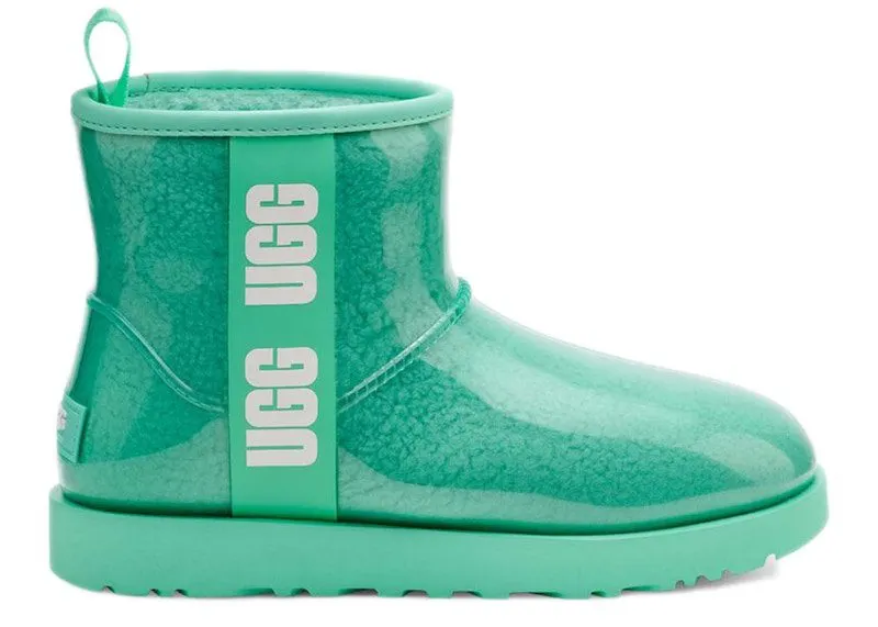 UGG Classic Clear Mini Boot Tide Pool “Tide Pool / White” | 1113190-TDP