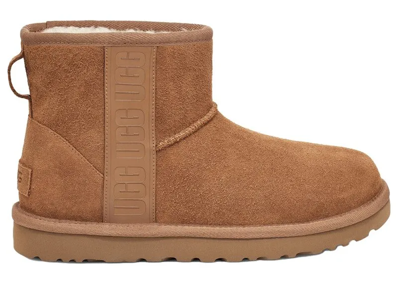 UGG Classic Mini Side Logo Boot Chestnut | 1122558-CHE