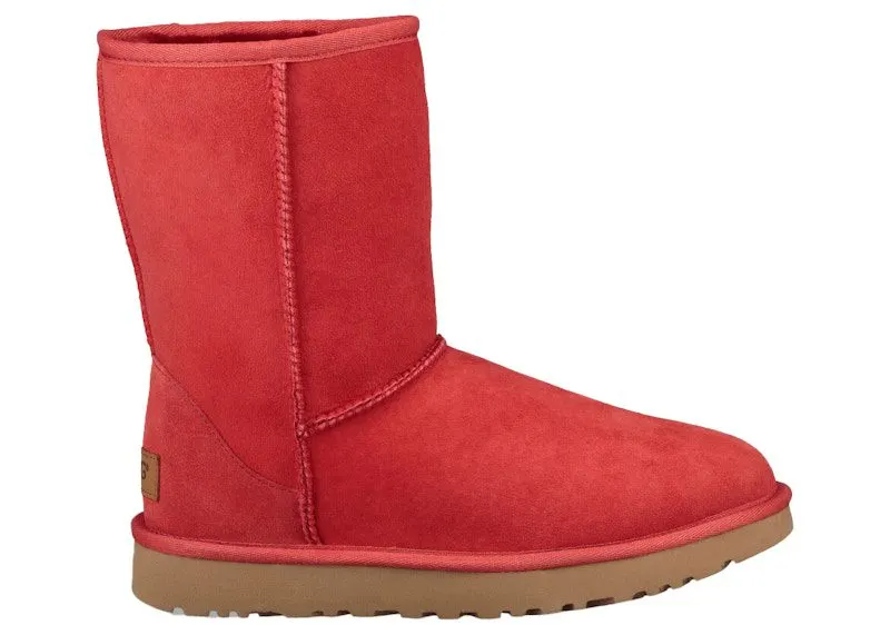 UGG Classic Short II Boot Ribbon Red | 1016223-RBRD