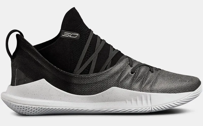Under Armour Curry 5 Black Silver “Black / White / Silver” | 3020657-101