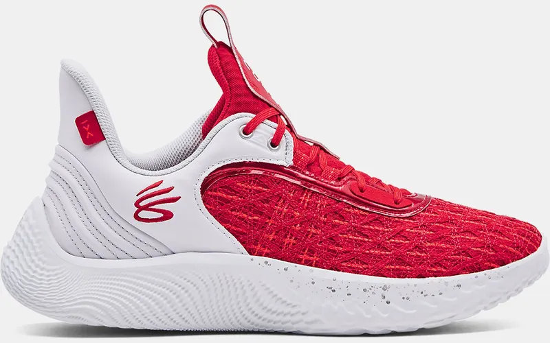 Under Armour Curry Flow 9 Team Red White “White / Red” | 3025631-100