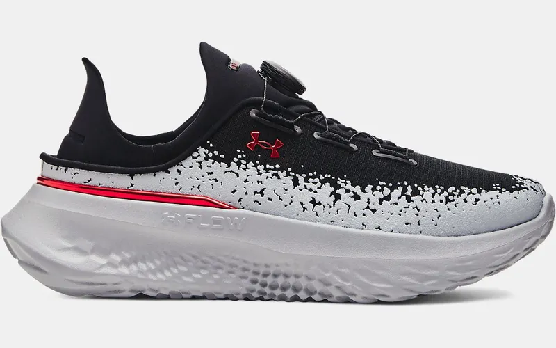 Under Armour SlipSpeed Mega Black Grey Red “Black / Mod Grey / Red” | 3028539-004