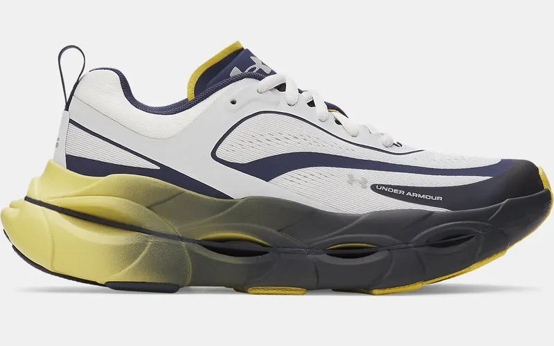 Under Armour UA Halo Racer Washed Navy Yellow Shade “Washed Navy / Yellow Shade / Distant Gray” | 6007641-403