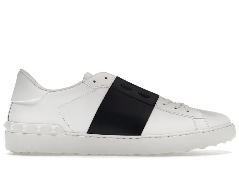 Valentino Garavani Open White Black Band White | YS0830BLU_A01