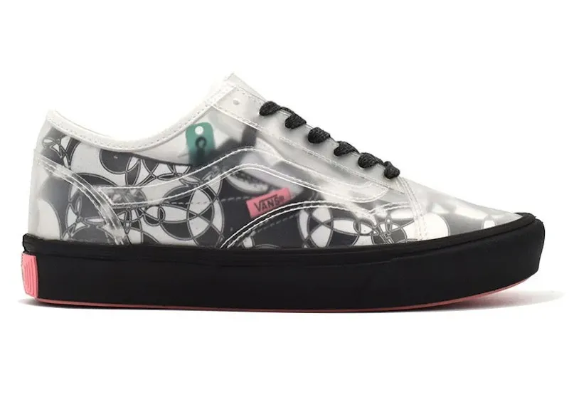 Vans ComfyCush Slip-Skool Zhao Year of the Rat “White / Black / Pink” | VN0A4P3E06G