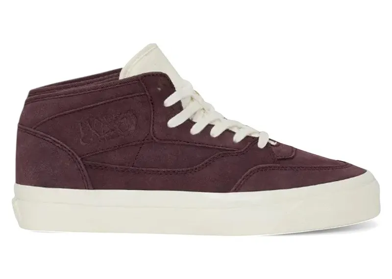 Vans Half Cab JJJJound Burgundy White | VN000EG0BRG