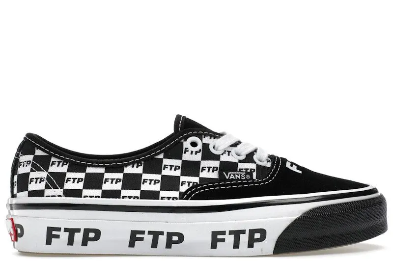 Vans OTW Authentic 44 FTP Checkerboard “White / Black” | VN000EEUBLK