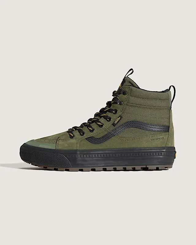 Vans Sk8-Hi Waterproof Green Black | VN000DAQ203