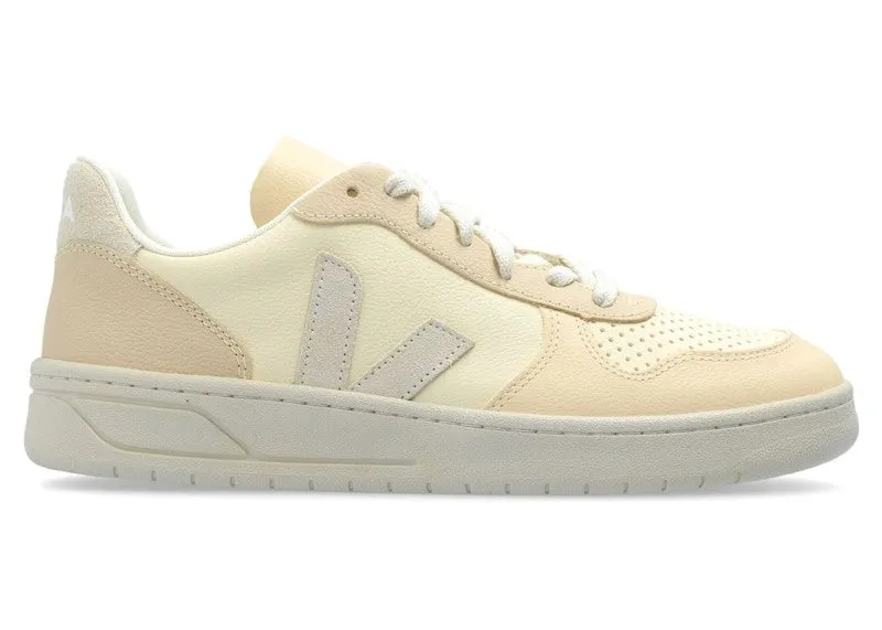Veja V-10 Multico Cashew Pierre “Ivory White / Beige” | VX0503673A