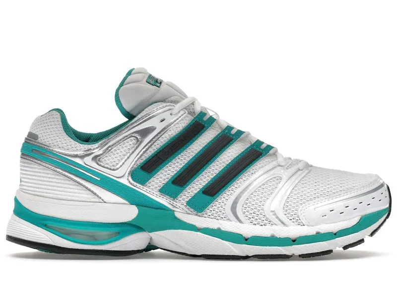 adidas Adistar Control 5 Sporty & Rich White Pure Teal “Footwear White / Carbon / Pure Teal” | IH9707