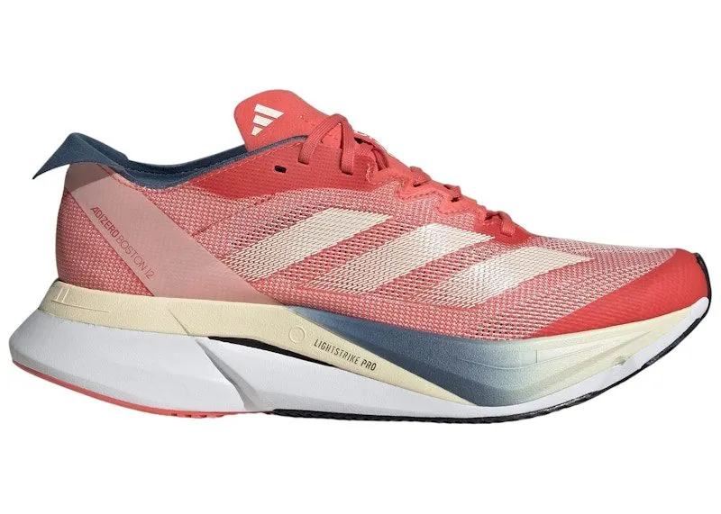 adidas Adizero Boston 12 Boston Marathon Preloved Scarlet Wonder White Preloved Ink | IF1910