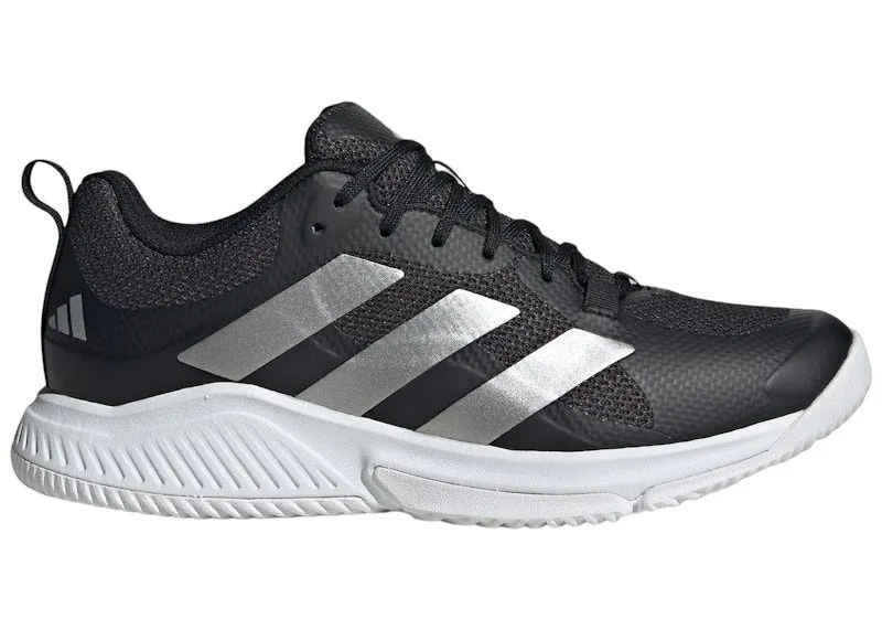 adidas Court Team Bounce 2.0 Core Black Silver Metallic Cloud White | ID2500
