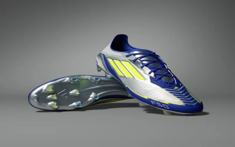 adidas F50 Elite FG Messi Player Pack 1 “Silver Metallic / Solar Yellow / Lucid Blue” | IH0915