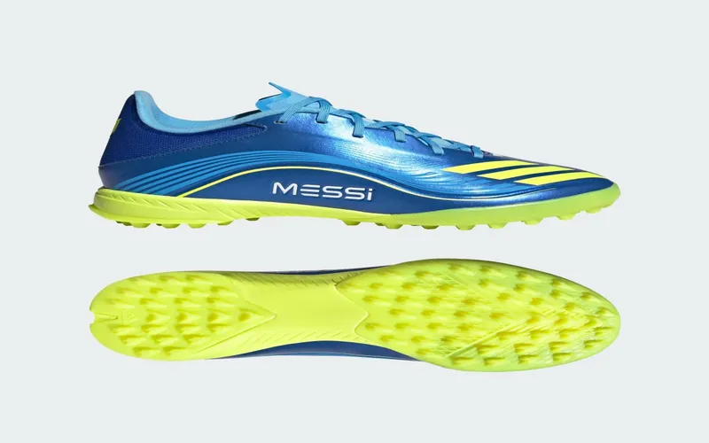 adidas F50 League TF Messi Vis10n Pack “Royal Blue / Solar Yellow / Semi Blue Burst” | JQ6613