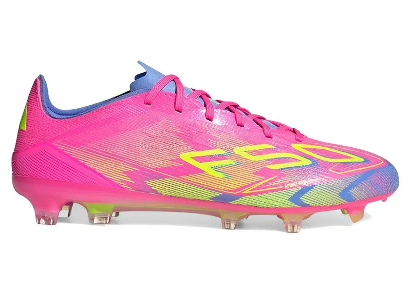 adidas F50 Pro FG Mystic Victory Pack “Lucid Pink / Lucid Lemon / Blue Fusion” | JH6419