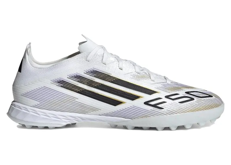 adidas F50 Pro TF Road to Glory Pack “Cloud White / Core Black / Gold Metallic” | JH7662