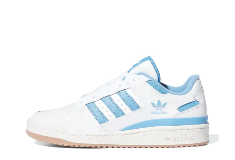 adidas Forum Low CL Cloud White Team Light Blue “Cloud White / Team Light Blue / Cloud White” | IH7832
