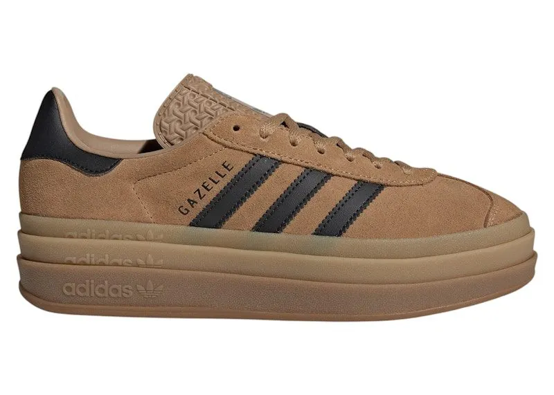 adidas Gazelle Bold Cardboard Black Gum “Cardboard / Core Black / Gum” | JQ3582