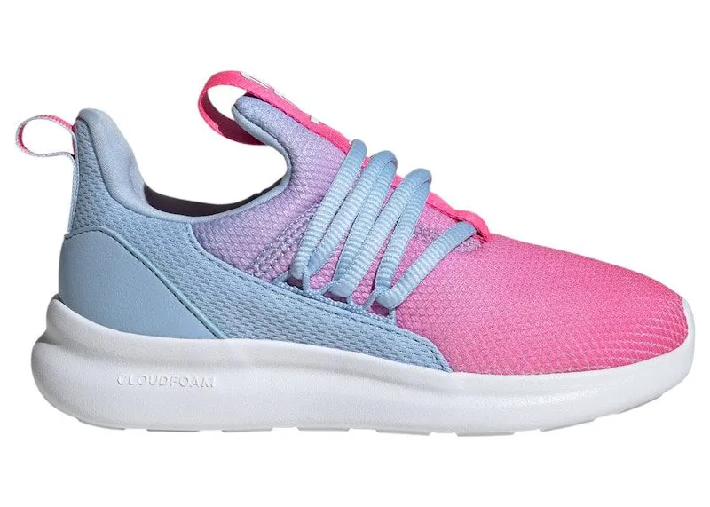 adidas Lite Racer Adapt 7.0 Glow Blue Lucid Pink Cloud White | JR0816
