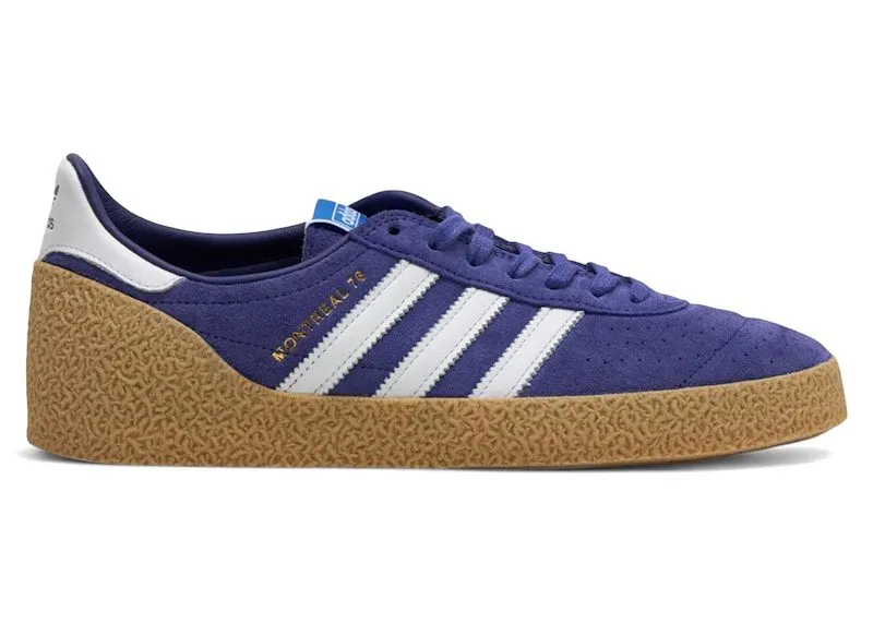 adidas Montreal 76 size? Exclusive Purple “Purple / White / Gum” | IH6685